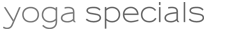designvanvelzen werkt voor Yoga Specials